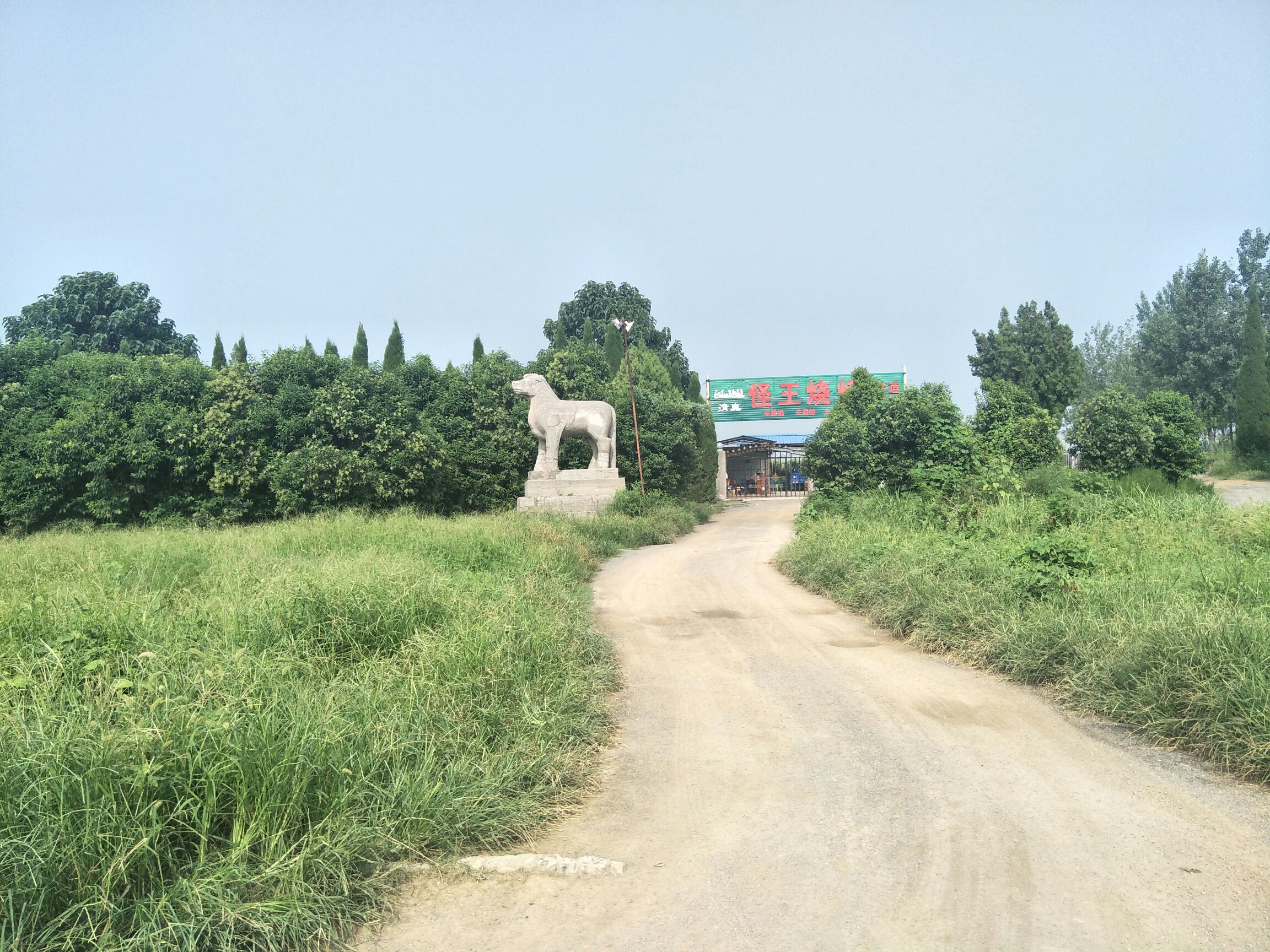 偃师唐恭陵文物急需保护